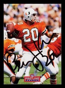 Bernie Kosar Autograph Football Card