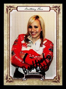 Brittany Force Autograph Racing Card