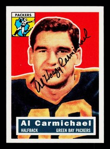 Al Carmichael Autograph Football Card