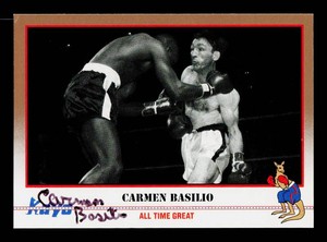 Carmen Basilio Autograph Boxing Card