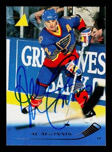 Al MacInnis Autograph Hockey Card