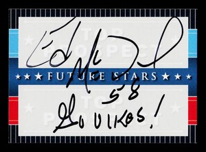 Ed McDaniel Autograph Minnesota Vikings Football Card