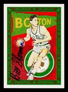 Bill Sharman Autograph Basketball Card