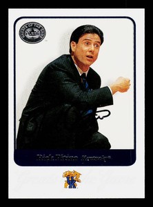 Rick Pitino Autograph Basketball Card