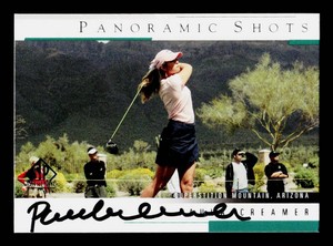 Paula Creamer Autograph Golf Card