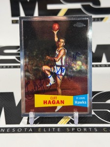 Cliff Hegan Autograph 2008 Topps Chrome #62 Basketball Card