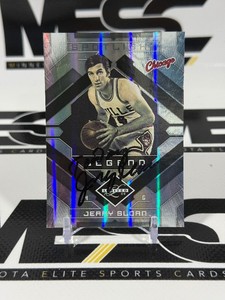 Jerry Sloan Autograph25 2009 Leaf Limited Spotlight Legend #134 Numbered 2425 Basketball Card