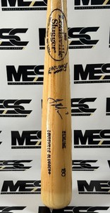 Joe Mauer Autographed Louisville Slugger Powerized Baseball Bat - Minnesota Twins