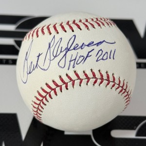 Bert Blyleven Autograph w HOF 2011 Inscription RawlingsOMLB Selig Baseball Minesota Twins