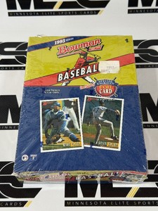 1993 Bowman Baseball Sealed Wax Pack Box - Dere Jeter RCs