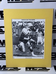 Sterling Sharpe Autograph Green Bay Packers Football Photo