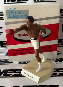 Muhammad Ali Autograph w Authenticity The Greatest Salvino Sport Legends Ceramig Figure Numbered 3,500 Boxing