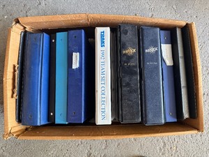 (12) Binders of NASCAR Racing Cards and Other Various Cards