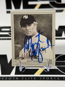 Robert Redford Autographed Roy Hobbs Wonderboy Baseball Card