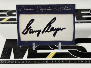 Gary Player Autograph Golf Signature Card