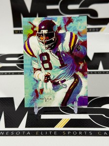 Carl Eller Limited Edition 25 Artist Edward Vela Signed Minnesota Vikings Football Card