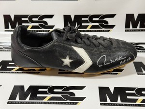 Paul Molitor Autograph w HOF Inscription Vintage Converse Baseball Cleat - Minnesota Twins