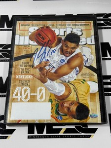 Karl-Anthony Towns Autogra w Fan HQ Authenticity Sports Illustrated Magazine