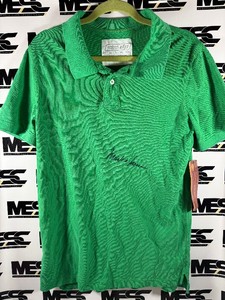 Mark OMeara Autograph Gold Pholo Shirt