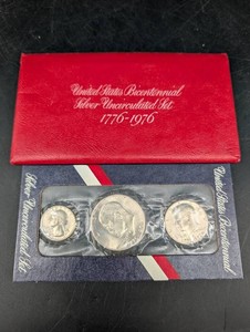 U.S. Mint 1776-1976 Bicentennial 40% Silver Coin Set