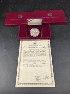 1988 United States Olympic Proof Silver Dollar