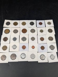 Lot of 30 Assorted World Coins