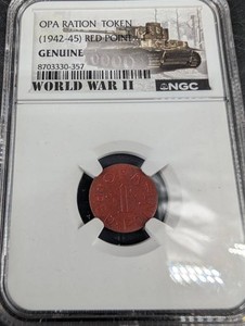 NGC World War II Operation Token 1942-45 Red Point