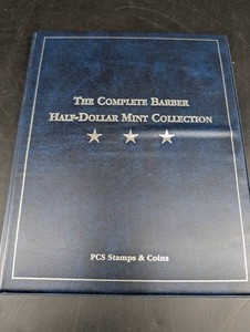 Complete Barber Half-Dollar Mint Collection