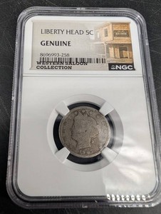 1907 Liberty Head 5C NGC Genuine Coin