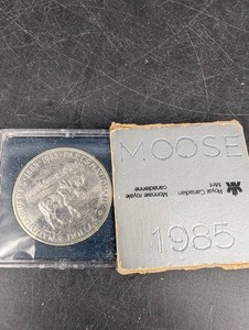 1985 Canada Moose Commemorative Dollar