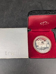 1981 Canadian One Dollar Coin In Fitted Case