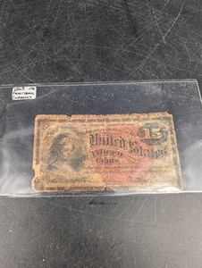 1863 14 Fractional Currency Note