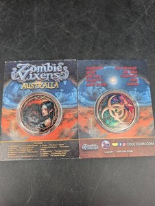 Zombie Vixens Australia Copper Coins (Lot of 2)