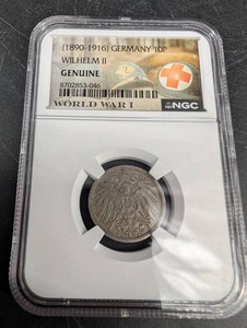 NGC Germany 1903 10 Pfennig Wilhelm II Coin