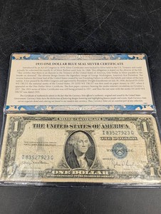 1935 One Dollar Blue Seal Silver Certificate