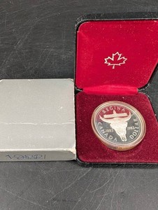1982 Canada Regina Commemorative Dollar In Presentation Case