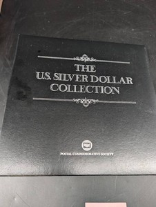 35 U.S. Silver Dollars With Stamps, 1878-1935