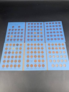 Lincoln Memorial Cent Collection Album - 1941-1981