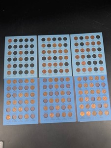 Lincoln Wheat & Memorial Cent Collection Album Pages