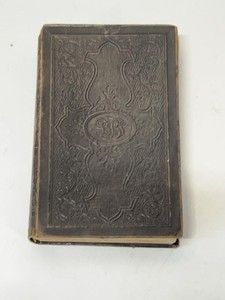 Antique Scandinavian Leather Bound Nye Testament Pocket Bible Book