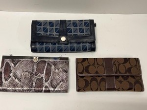 Lot of Assorted Womens Checkbook Wallets Coach Nine & Co