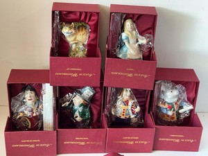 Department 56 Candle Crown Alice in Wonderland Figurine Set of 6