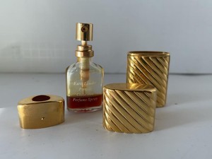 Estee Lauder Private Collection Perfume Gold Spray Bottle 3 14in