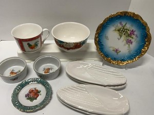 Mixed Decorative China Tableware Roy Kirkham Bavaria Portugal