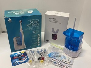 Pursonic Sonic Toothbrush Water Flosser Oral Care Accessories Lot