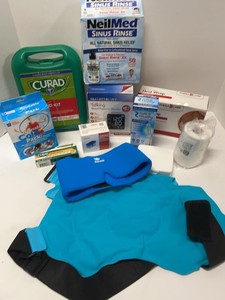 Mixed Home Health First Aid Lot NeilMed Curad Fomi SmartHeart