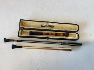 Vintage Cigarette Holder Lot Benson & Hedges Cased Telescoping Set