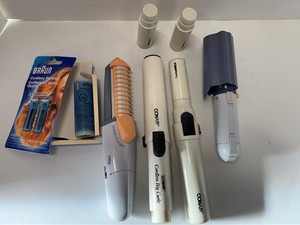 Braun Conair Thermacell Cordless Hair Styler Curling Iron Lot