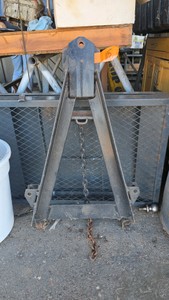 Tractortrailer hitch adapter