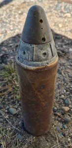 Vintage Artillery Shell Casing